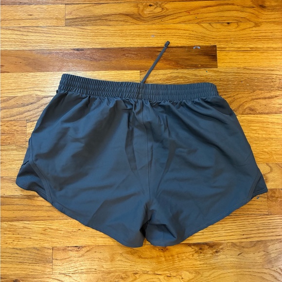 Under Armour Women's Dark Gray Athletic Shorts - Picture 2 of 4
